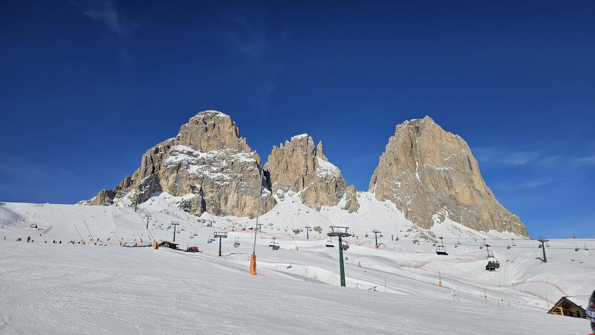 Sonne, Skihang - Skizauber in Südtirol
